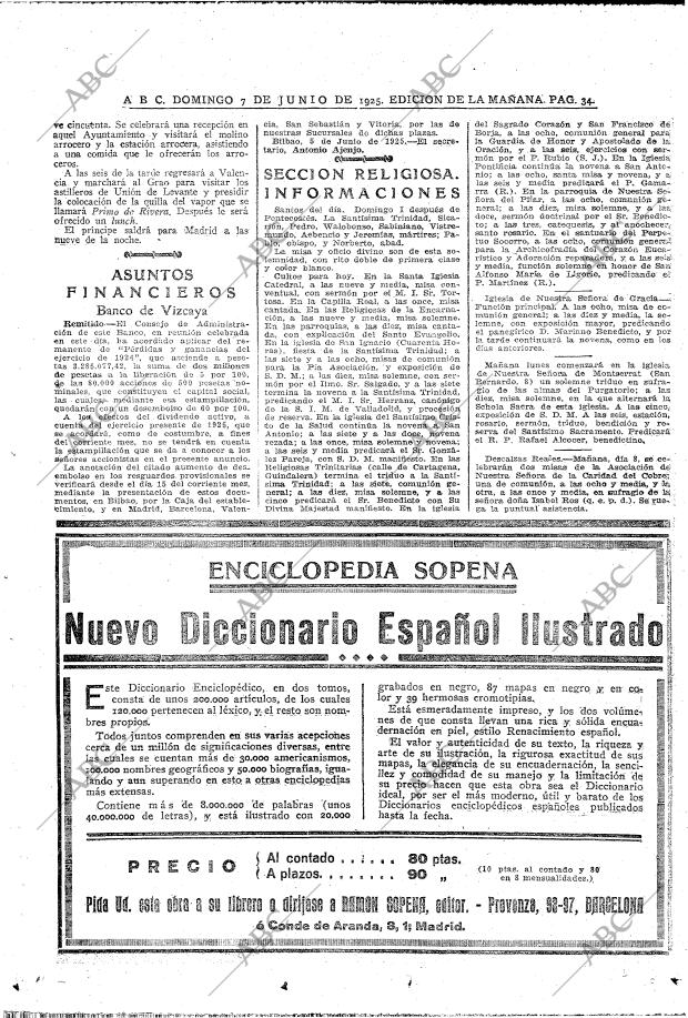 ABC MADRID 07-06-1925 página 34