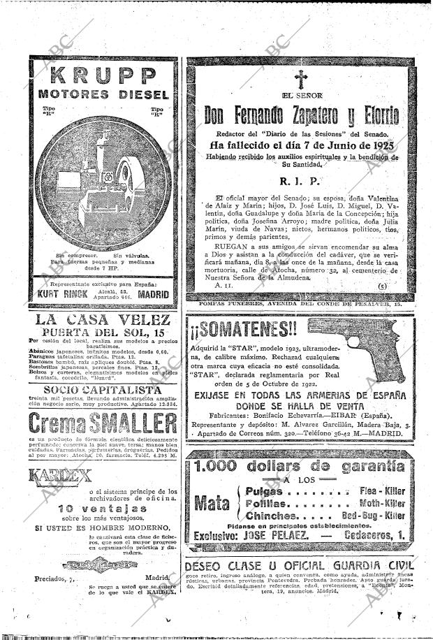 ABC MADRID 07-06-1925 página 46