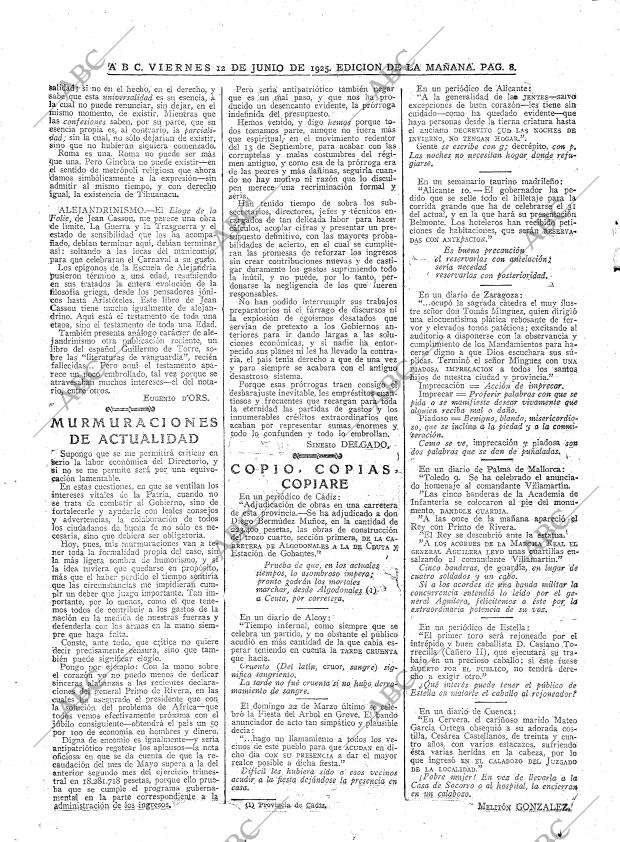 ABC MADRID 12-06-1925 página 8