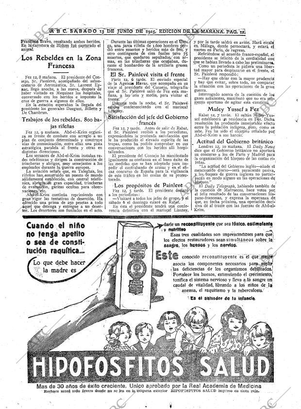 ABC MADRID 13-06-1925 página 12