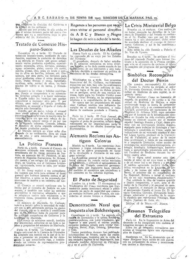 ABC MADRID 13-06-1925 página 29