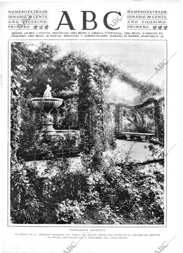 ABC MADRID 14-06-1925 página 1