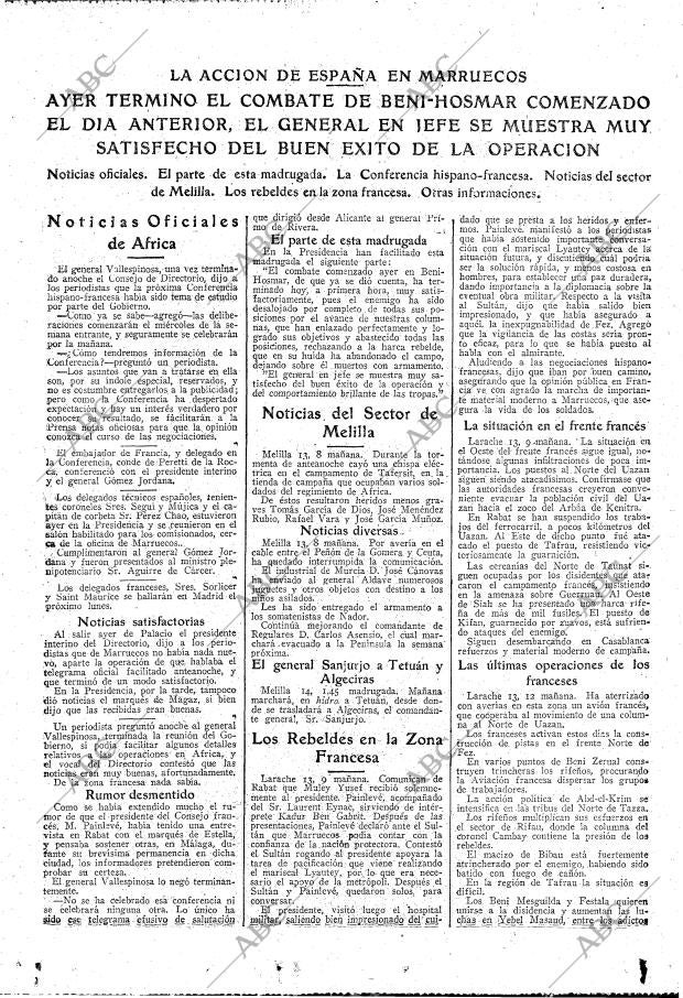 ABC MADRID 14-06-1925 página 15