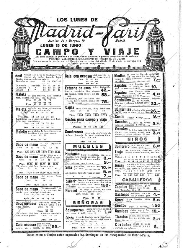 ABC MADRID 15-06-1925 página 10