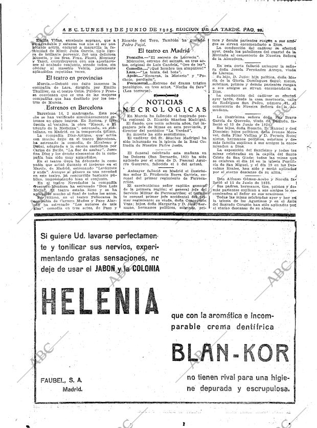 ABC MADRID 15-06-1925 página 22