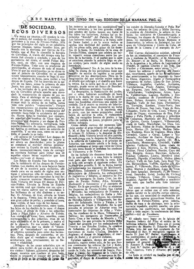 ABC MADRID 16-06-1925 página 23