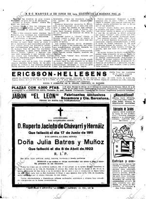 ABC MADRID 16-06-1925 página 36