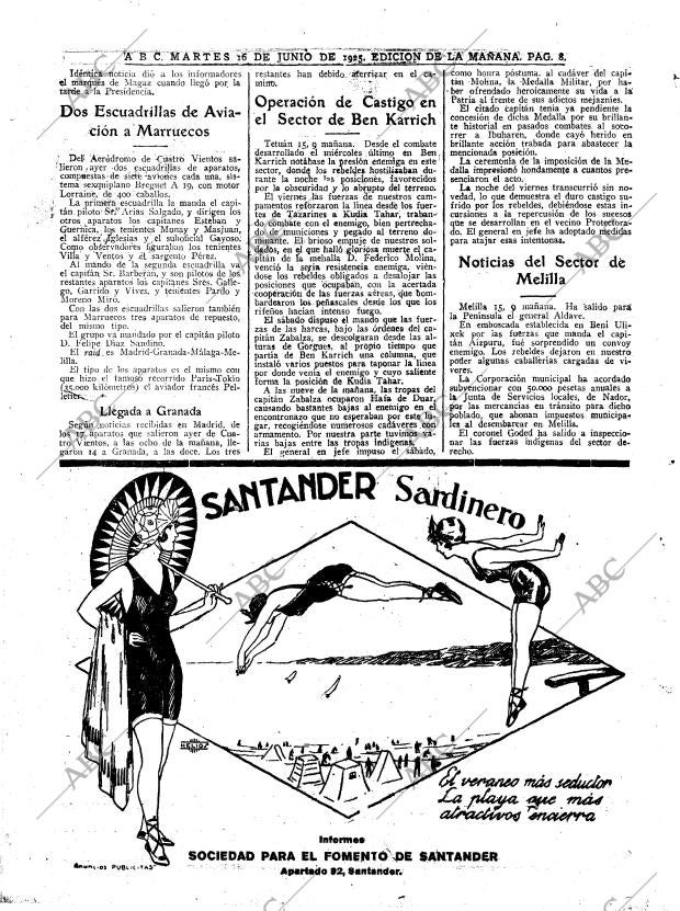 ABC MADRID 16-06-1925 página 8