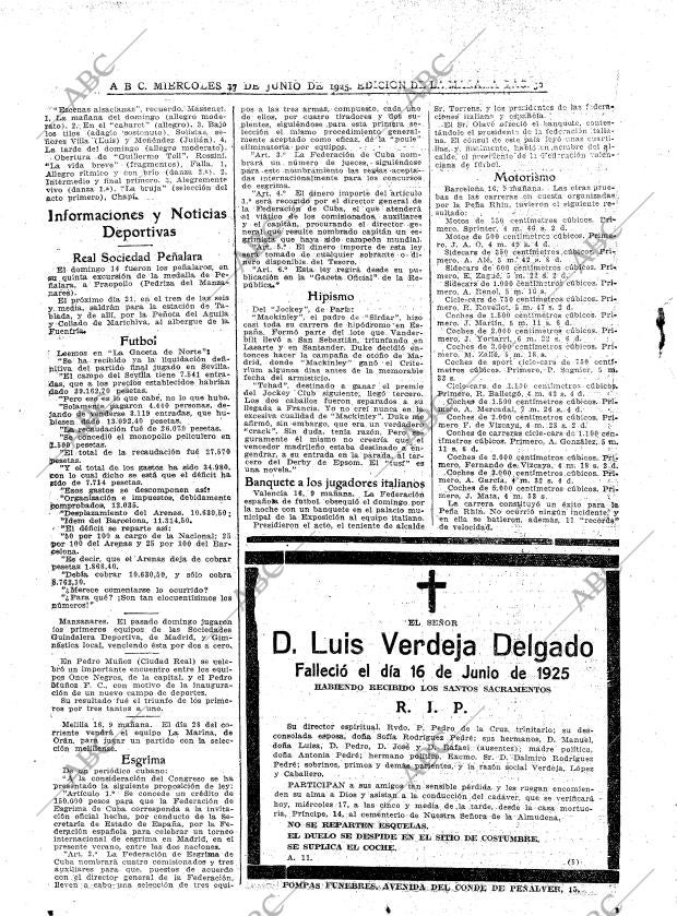 ABC MADRID 17-06-1925 página 30