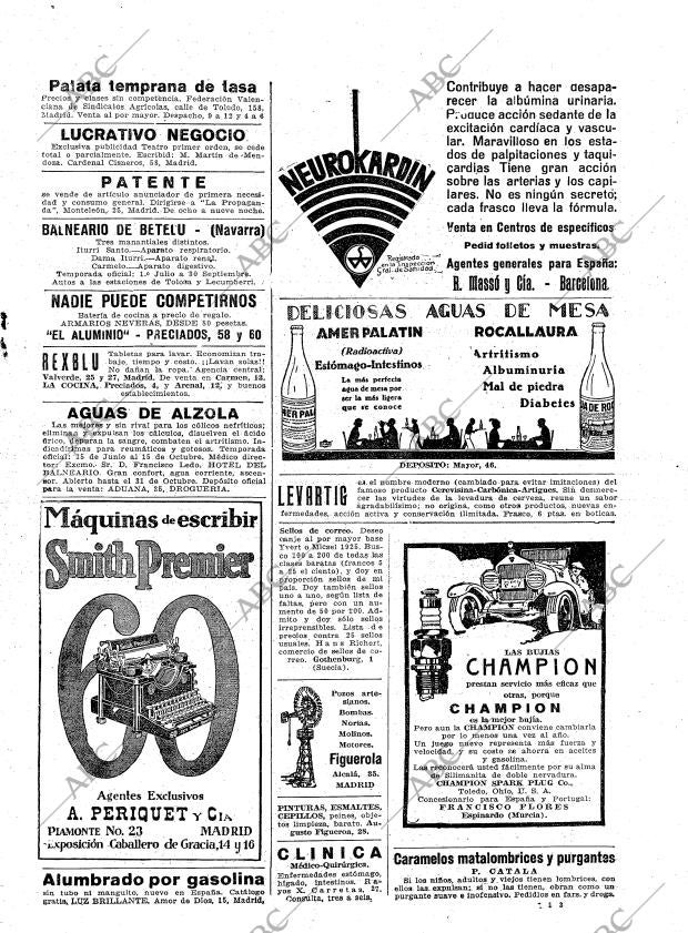 ABC MADRID 17-06-1925 página 39