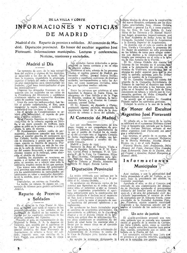 ABC MADRID 18-06-1925 página 15