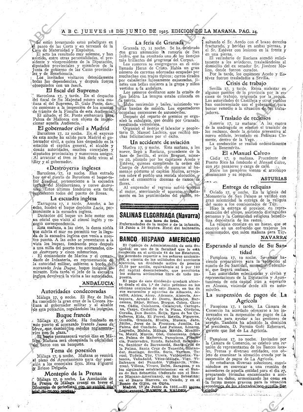 ABC MADRID 18-06-1925 página 24