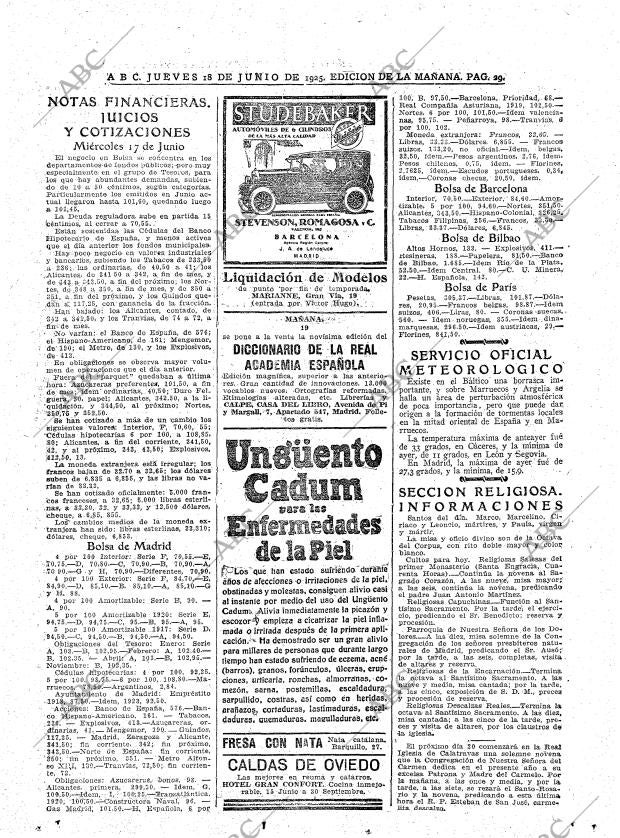 ABC MADRID 18-06-1925 página 29
