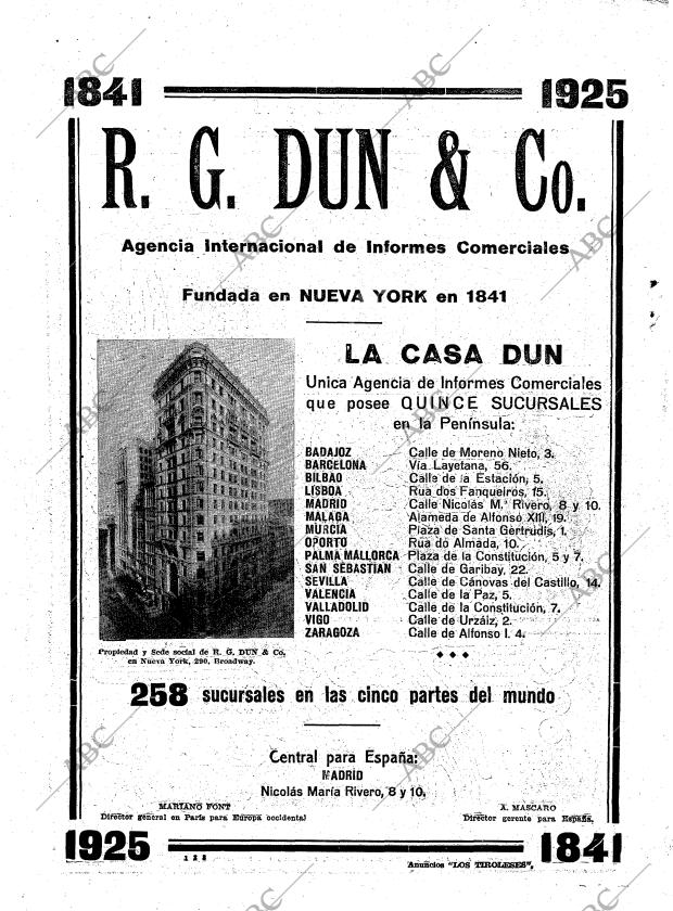 ABC MADRID 19-06-1925 página 40