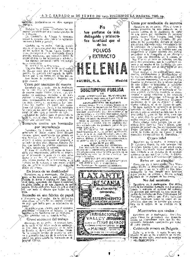 ABC MADRID 20-06-1925 página 24