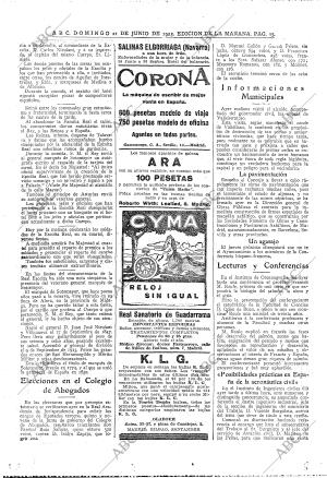 ABC MADRID 21-06-1925 página 25
