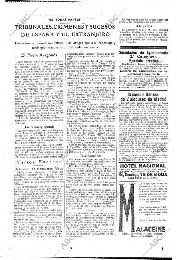 ABC MADRID 21-06-1925 página 31