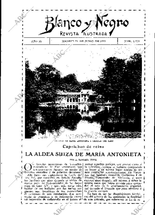 BLANCO Y NEGRO MADRID 21-06-1925 página 19