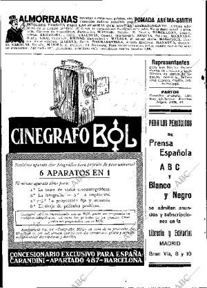 BLANCO Y NEGRO MADRID 21-06-1925 página 6