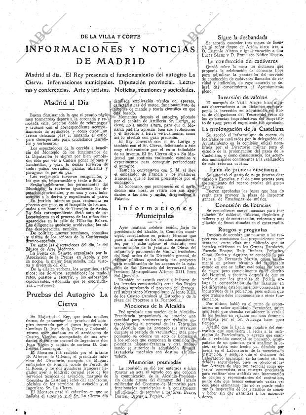 ABC MADRID 25-06-1925 página 13