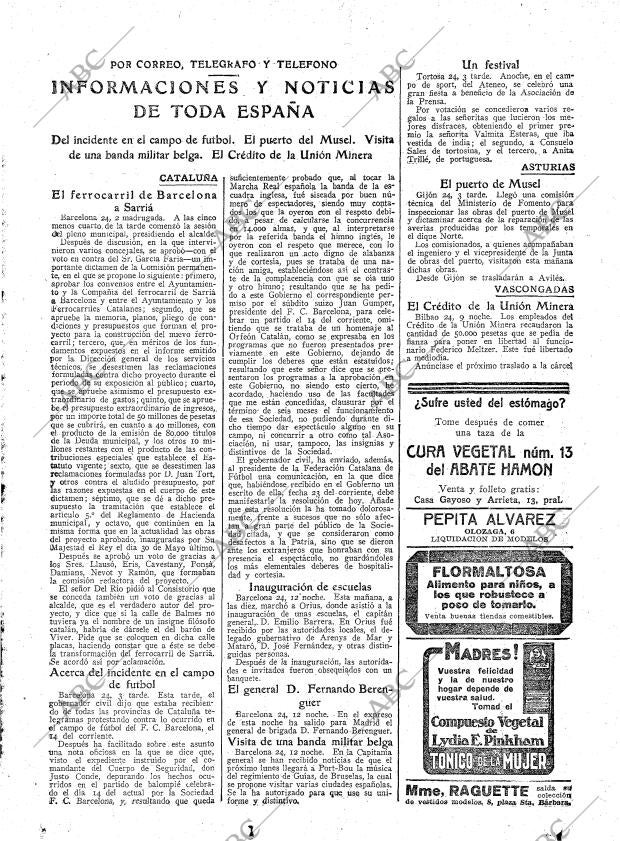 ABC MADRID 25-06-1925 página 23