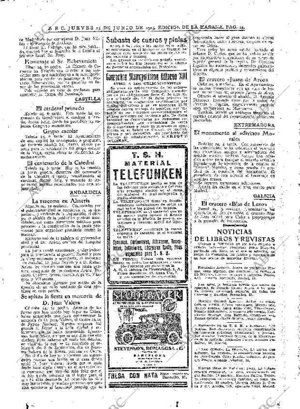 ABC MADRID 25-06-1925 página 24