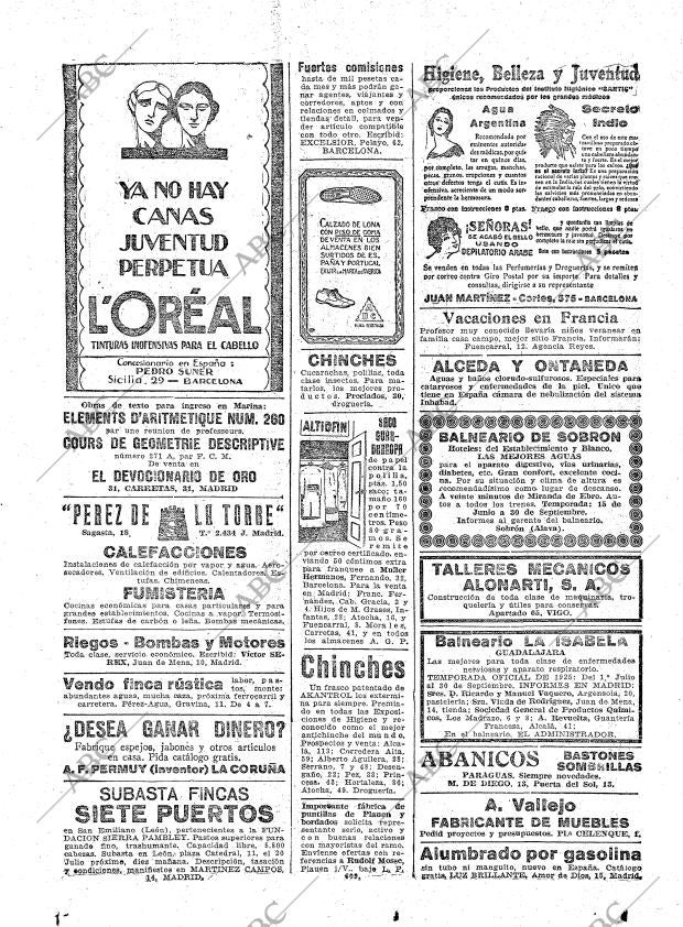 ABC MADRID 25-06-1925 página 38