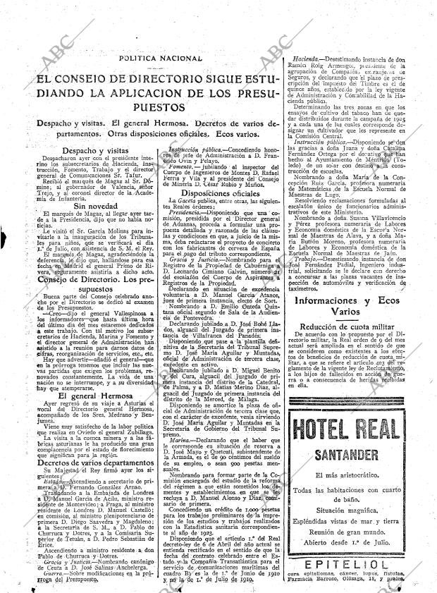 ABC MADRID 27-06-1925 página 11