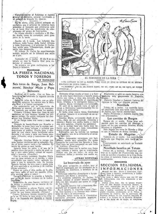 ABC MADRID 27-06-1925 página 19