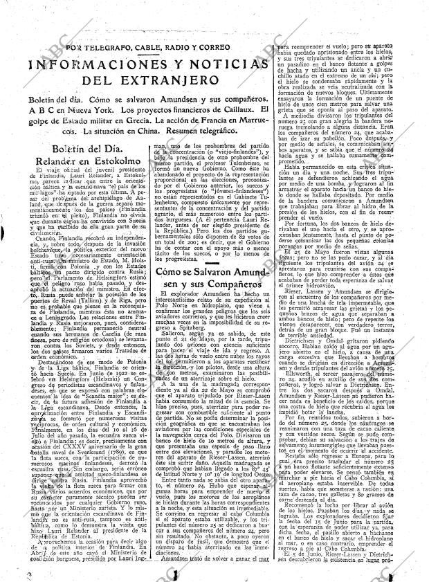 ABC MADRID 27-06-1925 página 23
