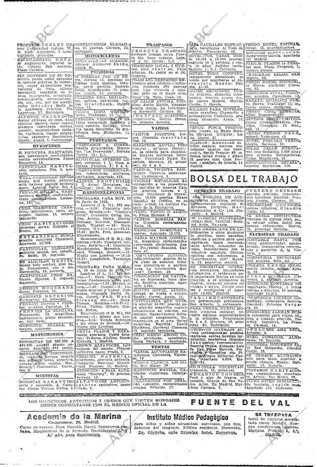ABC MADRID 28-06-1925 página 43