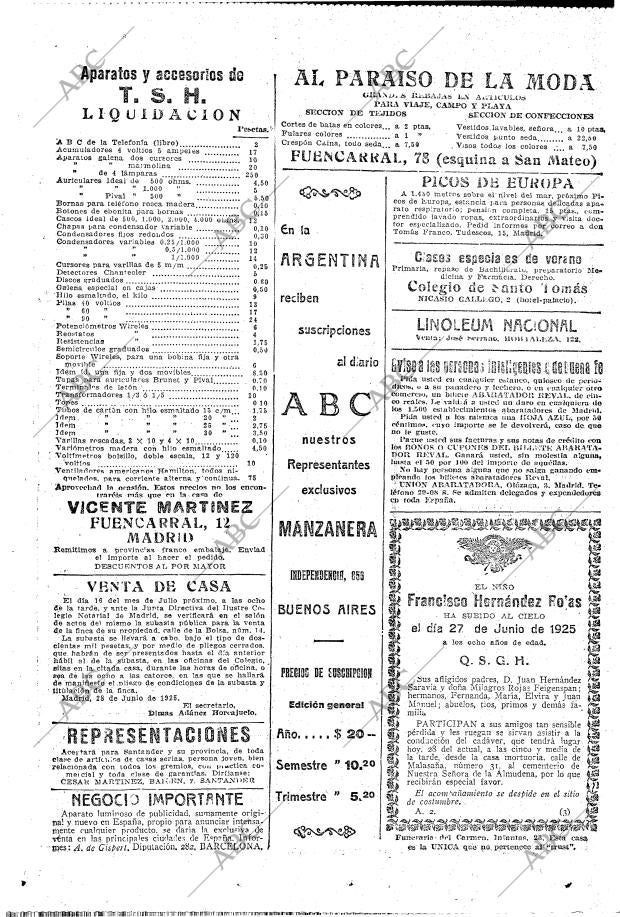 ABC MADRID 28-06-1925 página 46