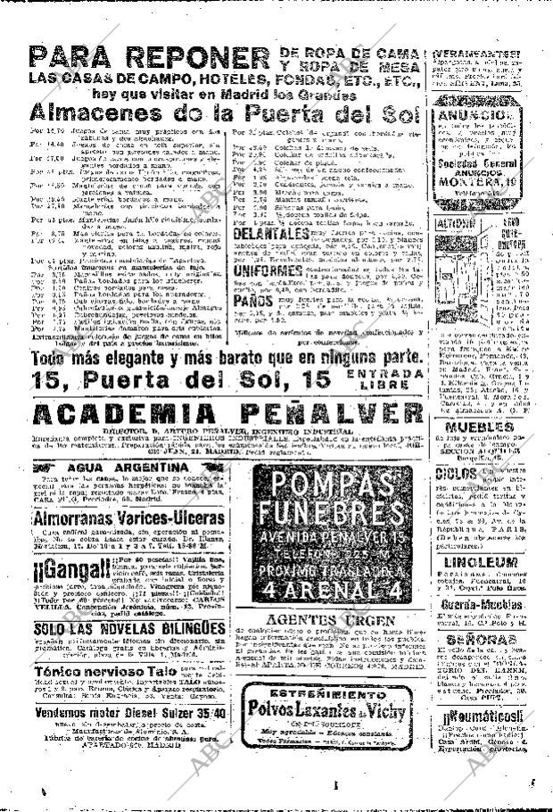 ABC MADRID 28-06-1925 página 50