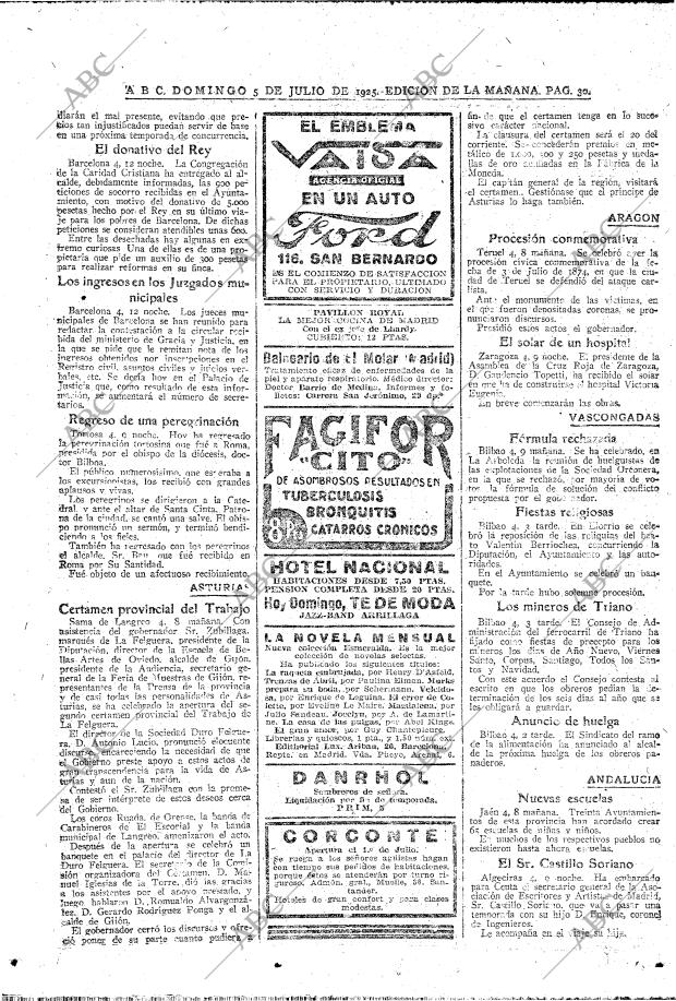 ABC MADRID 05-07-1925 página 30