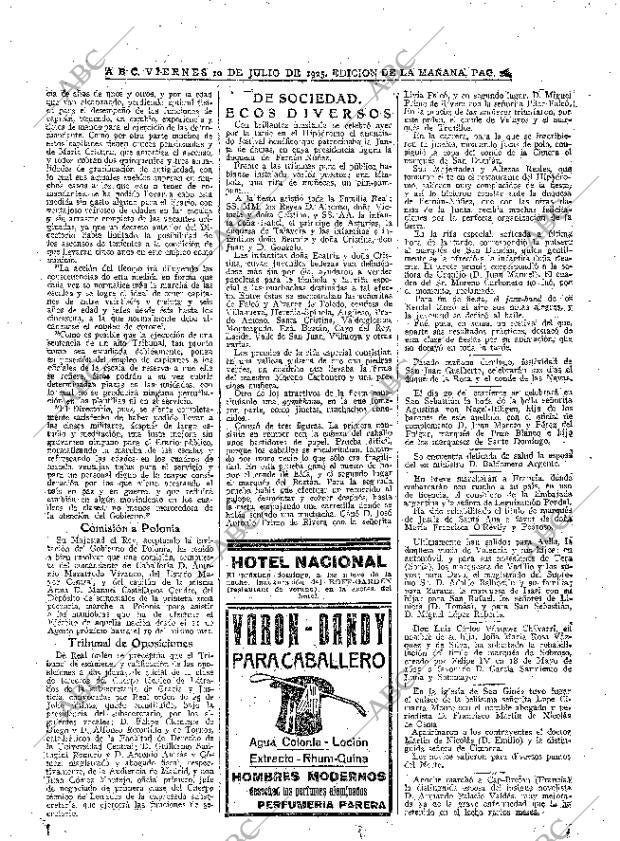 ABC MADRID 10-07-1925 página 14