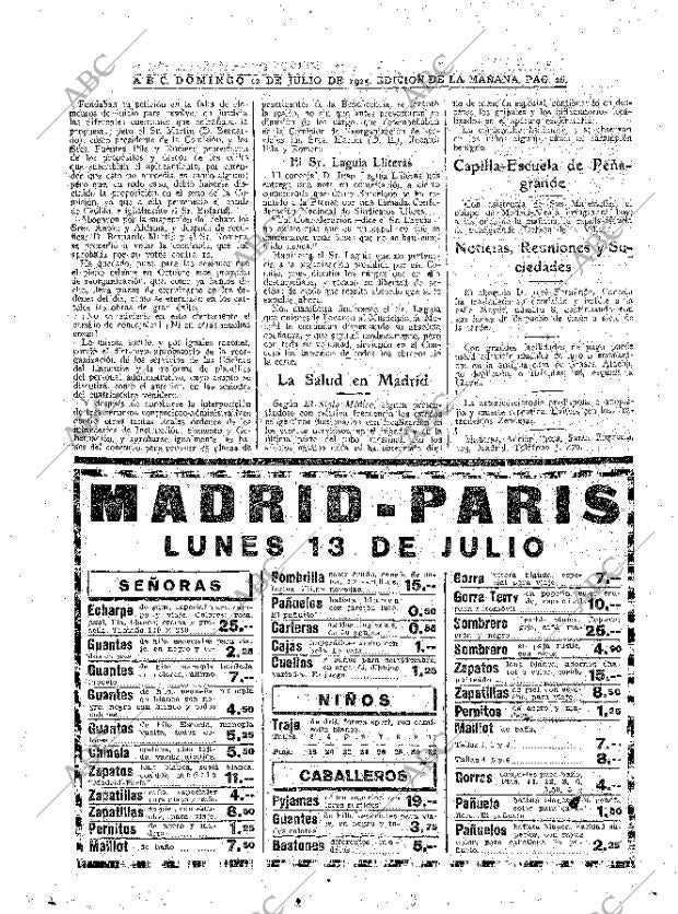 ABC MADRID 12-07-1925 página 26