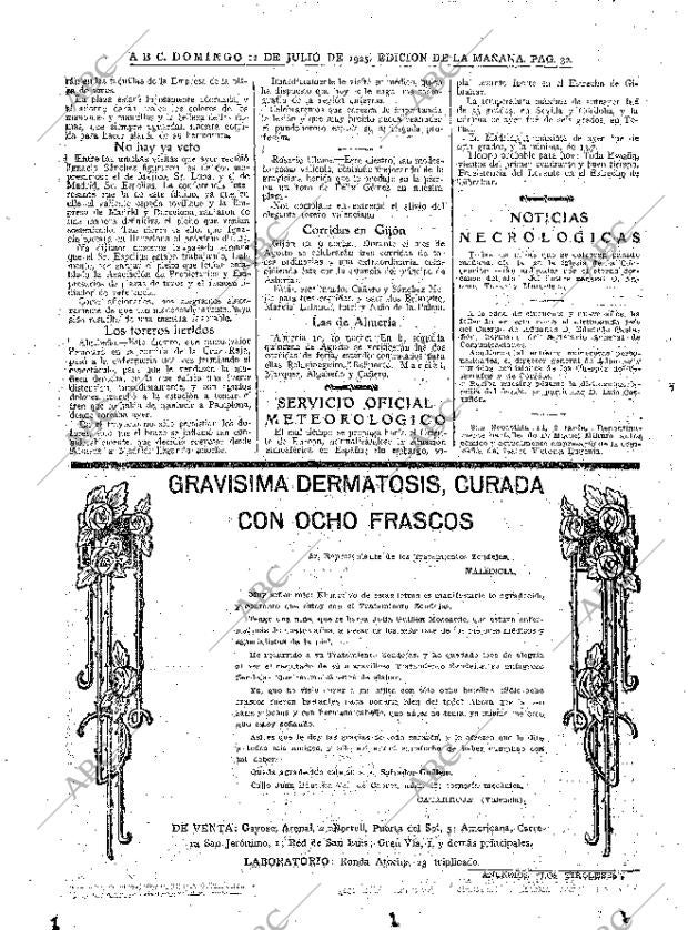 ABC MADRID 12-07-1925 página 32