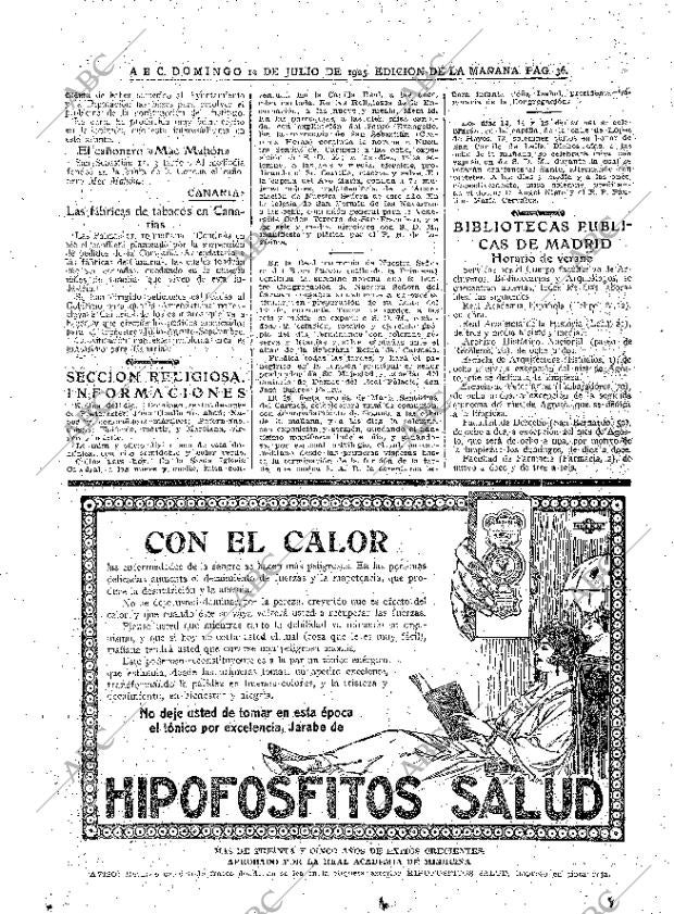 ABC MADRID 12-07-1925 página 36