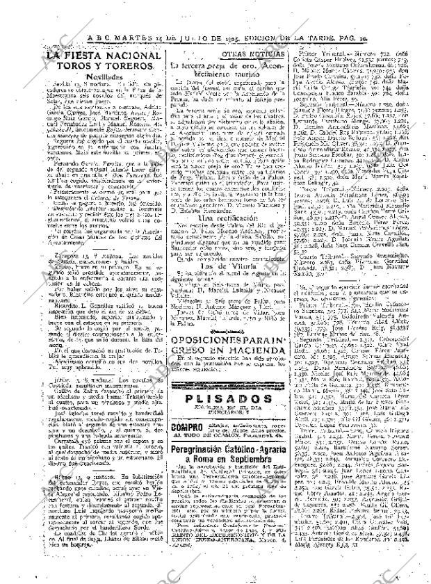 ABC MADRID 14-07-1925 página 10