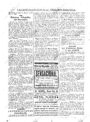 ABC MADRID 14-07-1925 página 22