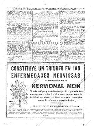 ABC MADRID 14-07-1925 página 25