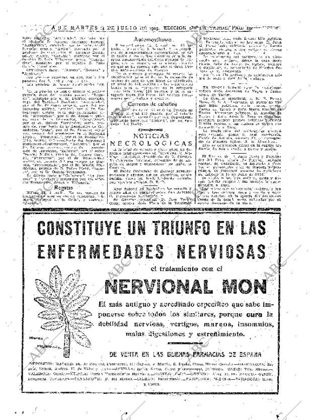 ABC MADRID 14-07-1925 página 25