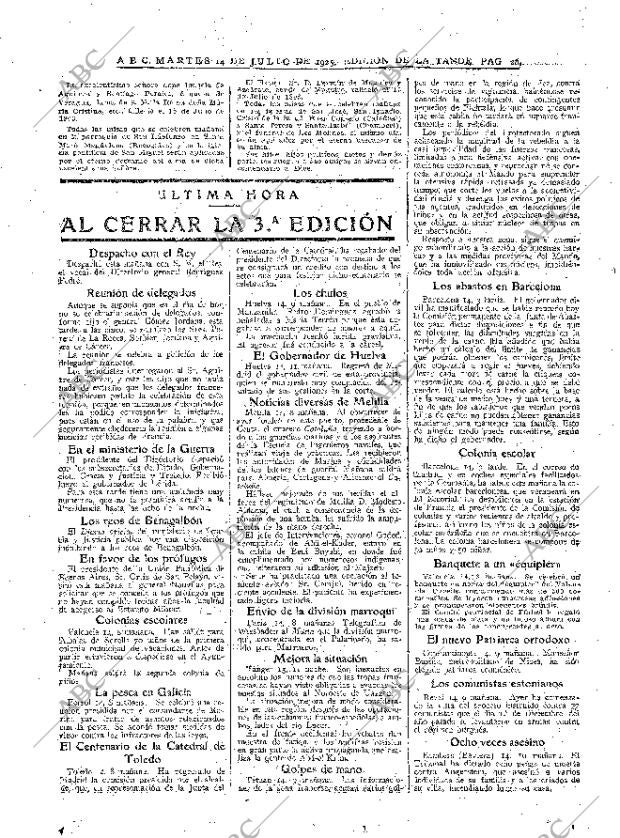 ABC MADRID 14-07-1925 página 26