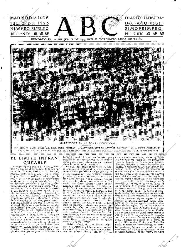 ABC MADRID 14-07-1925 página 3