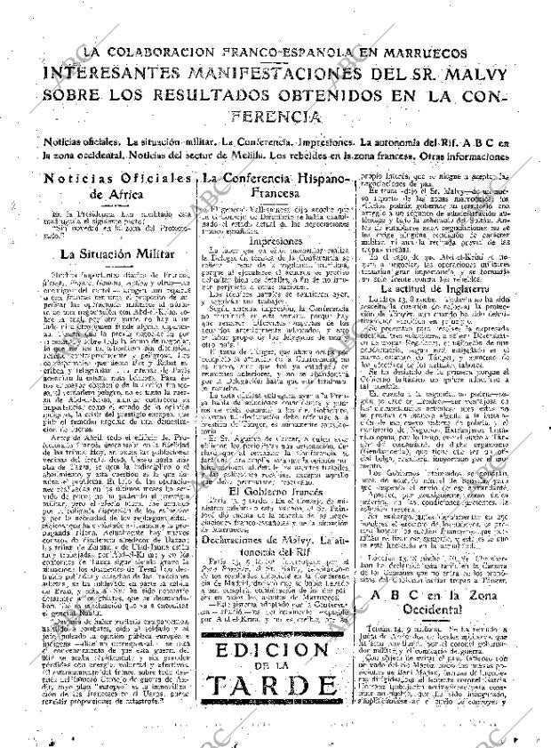 ABC MADRID 14-07-1925 página 7