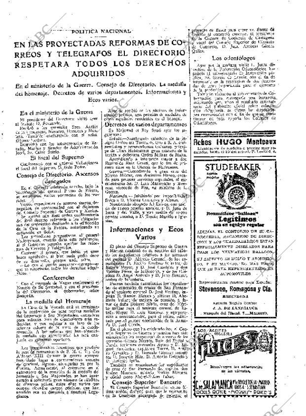 ABC MADRID 14-07-1925 página 9