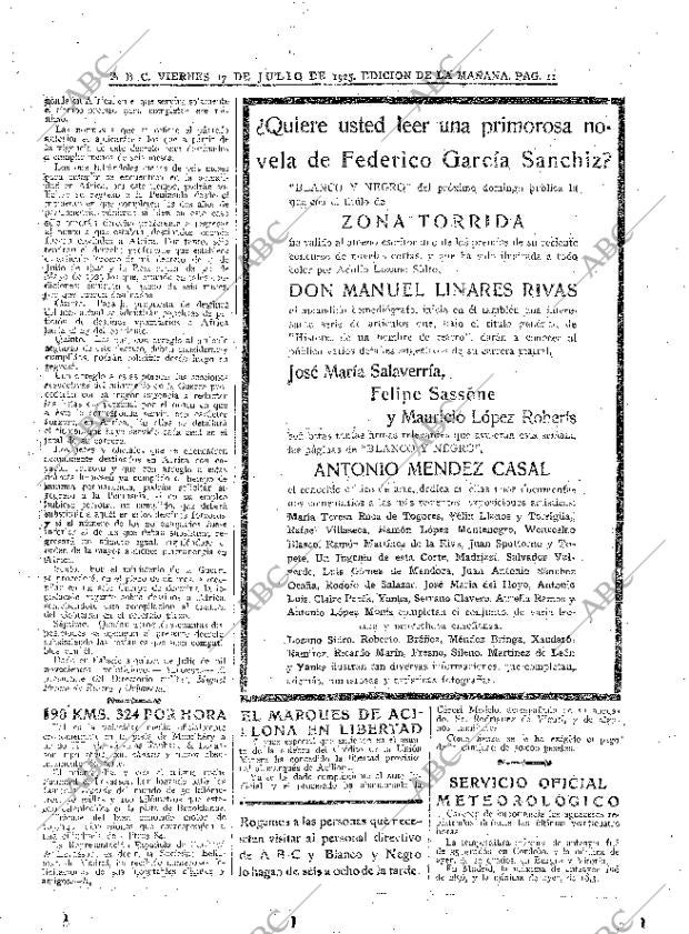 ABC MADRID 17-07-1925 página 11