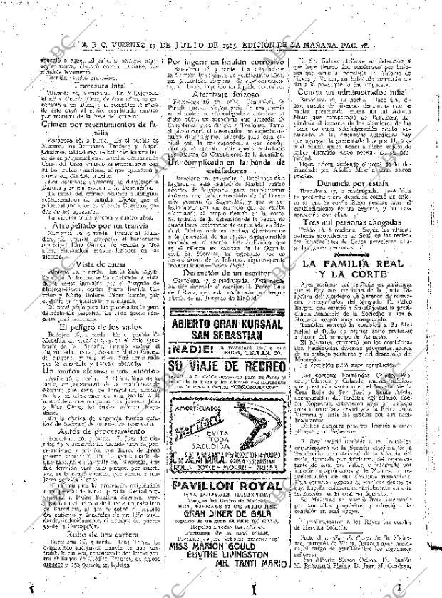 ABC MADRID 17-07-1925 página 18