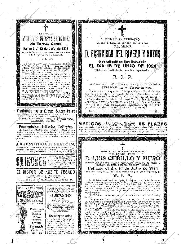 ABC MADRID 17-07-1925 página 30