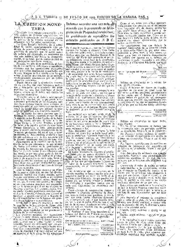 ABC MADRID 17-07-1925 página 7